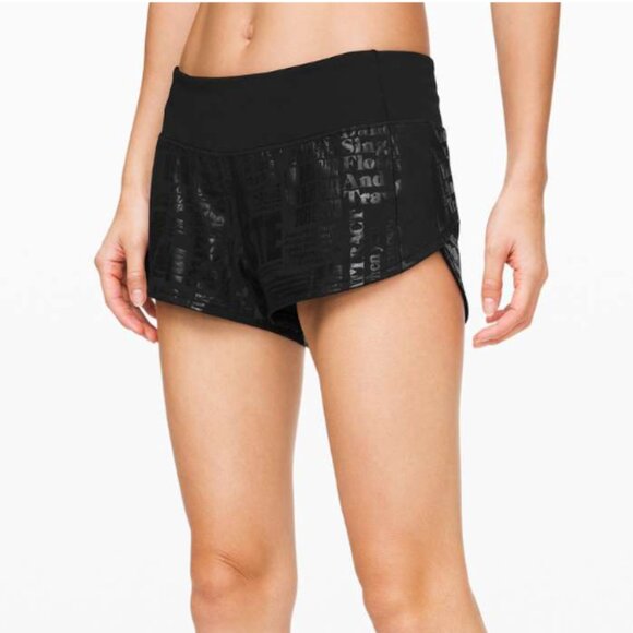 Lululemon Speed Up Short 2.5" Manifesto - Picture 1 of 7